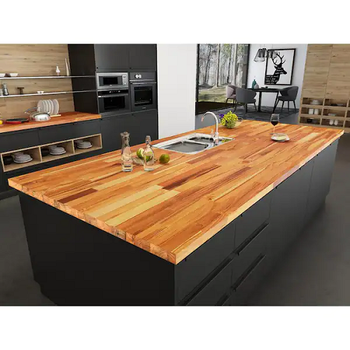 Laminated solid wood panel (Butcher blocks)